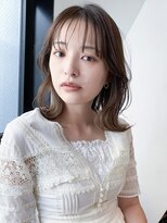 アルバム 新宿(ALBUM SHINJUKU)&nbsp;レイヤーカットフレンチカジュアルオリーブベージュ_59516