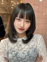 ルームバイシー 新宿(Loom. by Sea)&nbsp;○小顔韓国風カット×ミディアムレイヤー