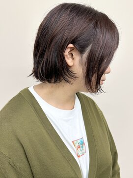 モリオ(morio) ＊ナチュラルボブパーマくせ毛風パーマボブウェーブ30代40代1