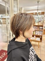 スニップ(Snip) 30代40代大人可愛い小顔ショートカットショートボブハイライト