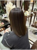 オリーブベージュ、NOA髪質改善【千葉】