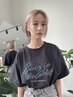 カット+全体ケアブリーチ+プレミアムケアカラー+トリートメント　￥27,500～