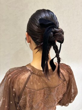 ルル(LuLu by KENJE) カチモリアレンジ【藤沢/本鵠沼/ヘッドスパ/白髪ぼかし/艶髪】