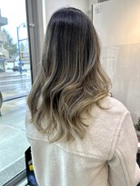 ルミヨコハマ 横浜駅店(Lumi) オンブレデザイン、エアタッチベージュバレイヤージュ