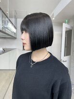 リタブランシェ(Lita branche) "切りっぱbob×プラチナグレージュ"