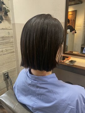 ドロップバイドロップ(drop by drop) French bob