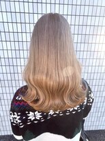 アルレン(Allen)&nbsp;ミルクティーベージュ　ブリーチ　宇都宮