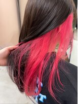 ピノ(pino.)&nbsp;ビビッドピンクのインナーカラー