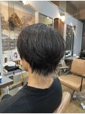 マッシュウルフインナーカラー