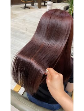 ヘア フィックス リュウ リゾート(hair fix RYU Resort) 大人気のボルドーカラー♪