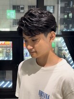 ゼスト リル 新宿(ZEST lill)&nbsp;ニュアンスパーマスペインカールフェザーパーマメンズパーマ