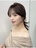 20代30代盛れる前髪顔周り原宿