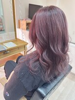 チェレ ロッソ 金剛店(Chere rosso)&nbsp;モーヴピンク・シニヨンヘア・ピンクバイオレッド・ハイライト