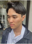 アップバング／メンズ／押上