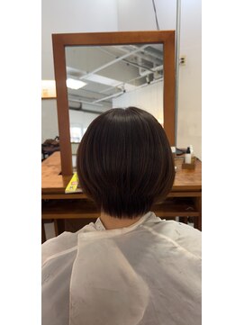 エフフォーユアヘアー(F for your hair) 前下りグラデーションボブ