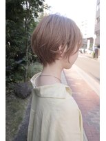 メモリーズ 水天宮前店(Memories)&nbsp;ココアベージュショートボブ白髪ぼかし