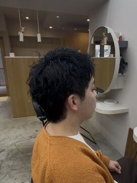 ケシキ 表参道 原宿(kesiki.) マレットスパイキーショート