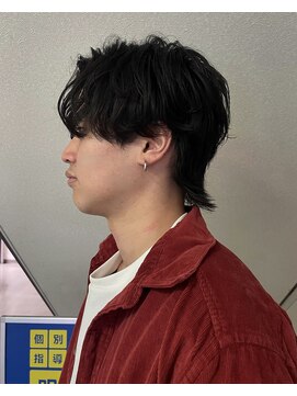 ネクストフォーヘアー(NEXT for hair) センターパート メンズウルフ