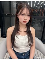ロンドルーチェ 心斎橋(Lond luce)&nbsp;グレージュ×ハッシュカット［髪質改善/縮毛矯正/レイヤー］