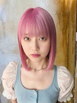 メンズサロン エノア 銀座店(ENORE)&nbsp;ピンク/ホワイトピンク/ブリーチ/ダブルカラー/ハイトーンカラー