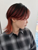 トウカ 南流山店(TOUKA)&nbsp;メンズチックなウルフカット