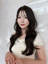 クム(kumu)&nbsp;レイヤーカット/韓国ヘア/縮毛矯正/顔周りカット/透明感カラー