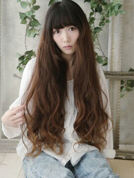 と和×美髪クリニック 巣鴨店 スーパーロングミックス巻きでオリエンタルな美女 巣鴨店