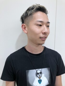 モリオフロムロンドン 大宮店(morio from London) 【morio坪井】メンズハイトーン×スキンフェード