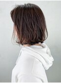 切りっぱなしボブ_スリークボブ厚めバングローライト_ba284852