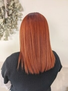 ボアップ 京橋店(boappu) #オレンジカラー #暖色系カラー