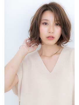 カバーヘア ブリス 大宮西口(COVER HAIR bliss) 大人可愛いくせ毛風小顔ゆるふわカールボブX大宮30代40代50代