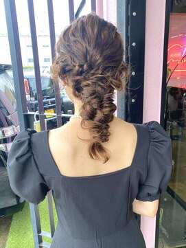 ワーカー ミミ(worker MIMI) 編み下ろしヘアセット