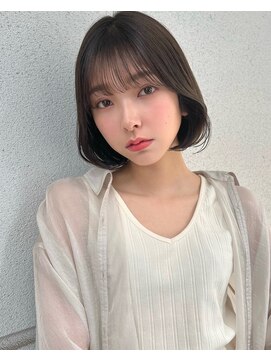 ミンクス 青山店(MINX) くびれボブ 韓国ボブ 大人ボブ 20代30代40代 【清水豊】