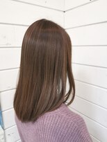 ソーホーヘアーアンドボタニカル 大橋店(SOHO hair & botanical) セミロング/10代/20代/30代/ベージュ