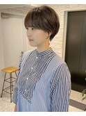 ショートボブ/大人巻き/ぷつっとボブ/ナチュラルモード/銀座駅