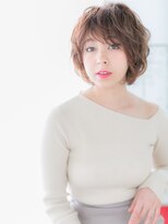 アルバハナレ 横浜(αlba HANARE) 関内/髪質改善/コットンピンクで抜け感マッシュボブウルフe