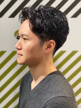 バーバーバー 四谷(BARBER-BAR) 大人カッコいい30代40代50代以上ナチュラルパーマスタイル