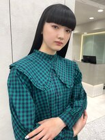 ロンド マーレ 天神大名店(Lond mare)&nbsp;韓国ヘア　ロングヘア　レイヤーカット　前髪カット　くびれ巻き