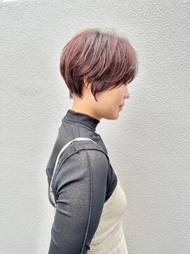 アデプト 綾瀬店(adept) 大人ガーリーショート/カシスチョコレート【綾瀬/北千住/亀有】