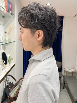 レトン 銀座(leton) ショートウルフ/メンズカット/くせ毛ショート　銀座/東銀座