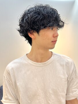 トレス(TRESS) メンズマッシュ メンズパーマ スパイラルパーマ 原宿表参道