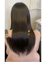 イオエ(ioe)&nbsp;黒髪/ボブルフ/ネビージュ/小顔/ワンレン/髪質改善/グレージュ