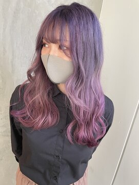 ルアーナ(LUANA) *グラデーションピンクパープルカラー*