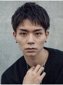安掛style刈り上げショートマッシュパーマアップバング