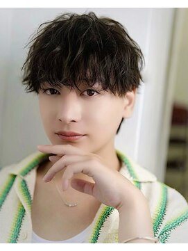 オーシャントーキョーウエスト 心斎橋 (OCEAN TOKYO WEST) 波巻きパーマメンズツイストスパイラルパーマツーブロック