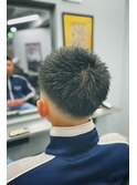 ボウズ×スキンフェード