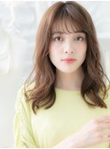 ★メルティカラー細めハイライト小顔ゆるふわカール30代40代★1