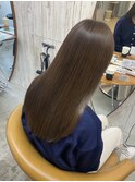 イメチェン外ハネボブ美髪ワイドバングレイヤー髪質改善縮毛矯正