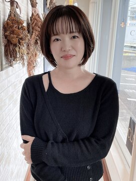 キュー(CUE) ソフトシックボブ、髪質改善、ヘッドスパ