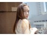 【 一段階上のうるサラ髪に♪ 】カット＋TOKIO縮毛矯正＋カラー￥20000